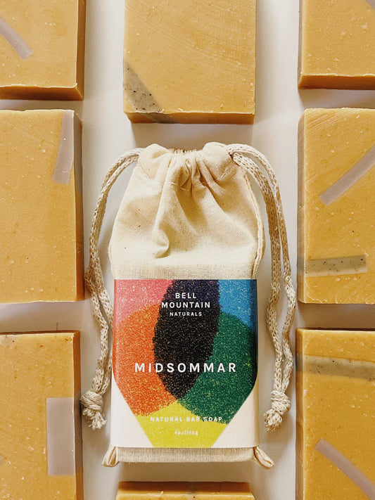 MIDSOMMAR. Natural, palm free, sustainable. Bar soap